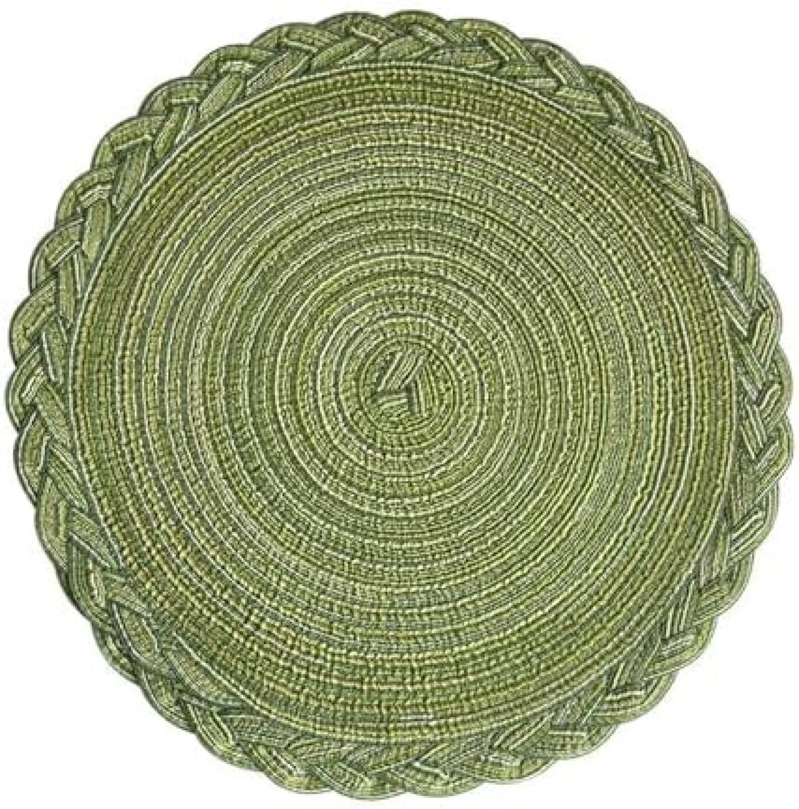 Set de table tressé 38cm pour protéger la table des assiettes chaudes