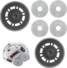 Mop Cloths with Replacement Holder, Wipes with Replacement Holder, Accessories for Dreame L10s Pro Ultra Heat/L10s Ultra Gen2/X30 Ultra/X40 Ultra/L20 Ultra/X40 Master/L40 Ultra, Robot Vacuum Cleaner