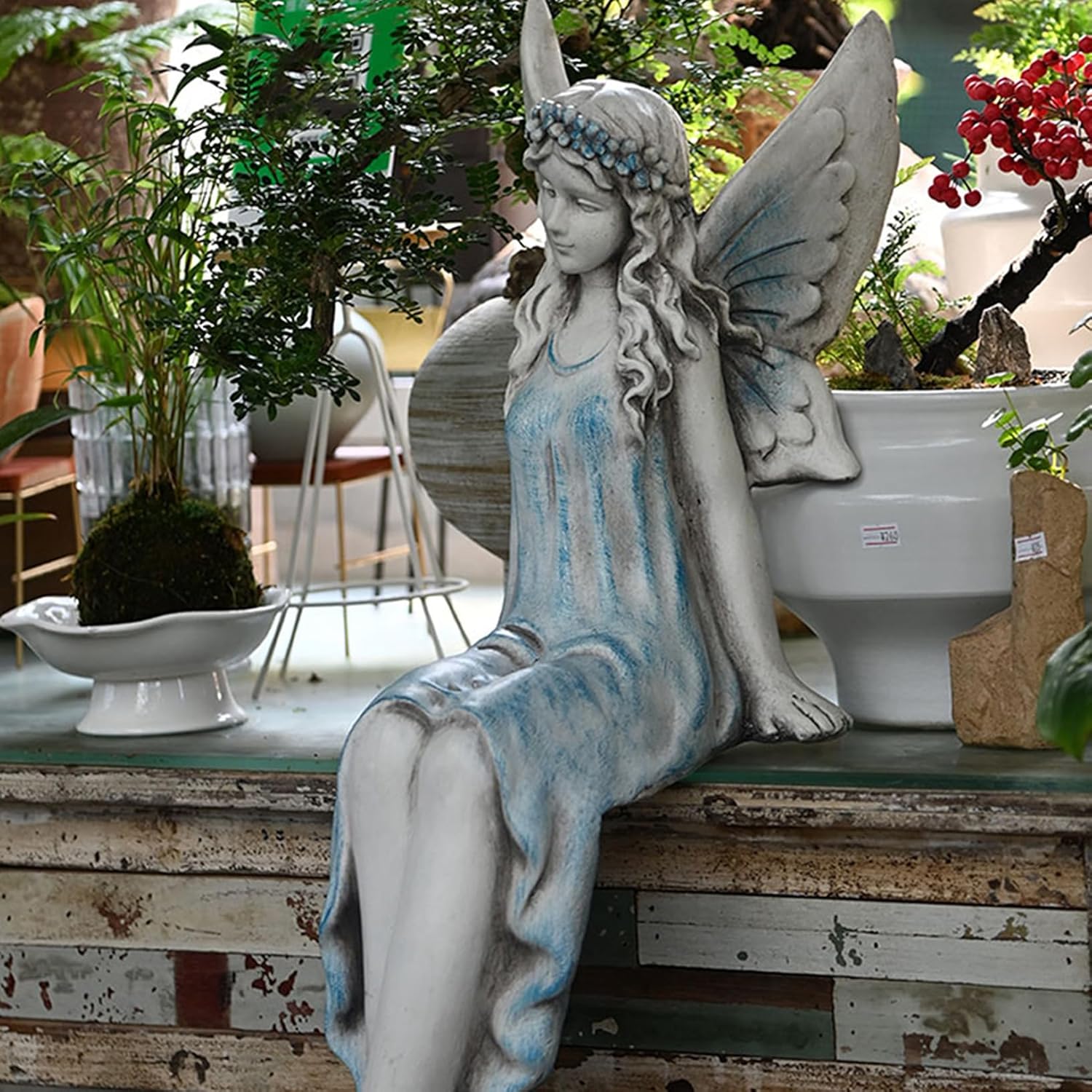 新品 アイアン製 エンジェルWELCOMEガーデンオーナメント雑貨 大型 天使 新品 アイアン製 エンジェルWELCOMEガーデンオーナメント雑貨 大型 天使