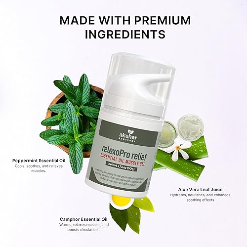 Miniatura 2 de Akshar Gel muscular Ayurveda Relaxo Pro Relief