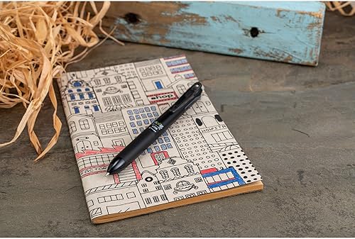 Miniatura 4 de PILOT FriXion Ball 3 - Bolígrafo de tinta de gel borrable, punta extrafina (0.020 in), tinta negraazulroja, bolígrafo individual y 3 recambios