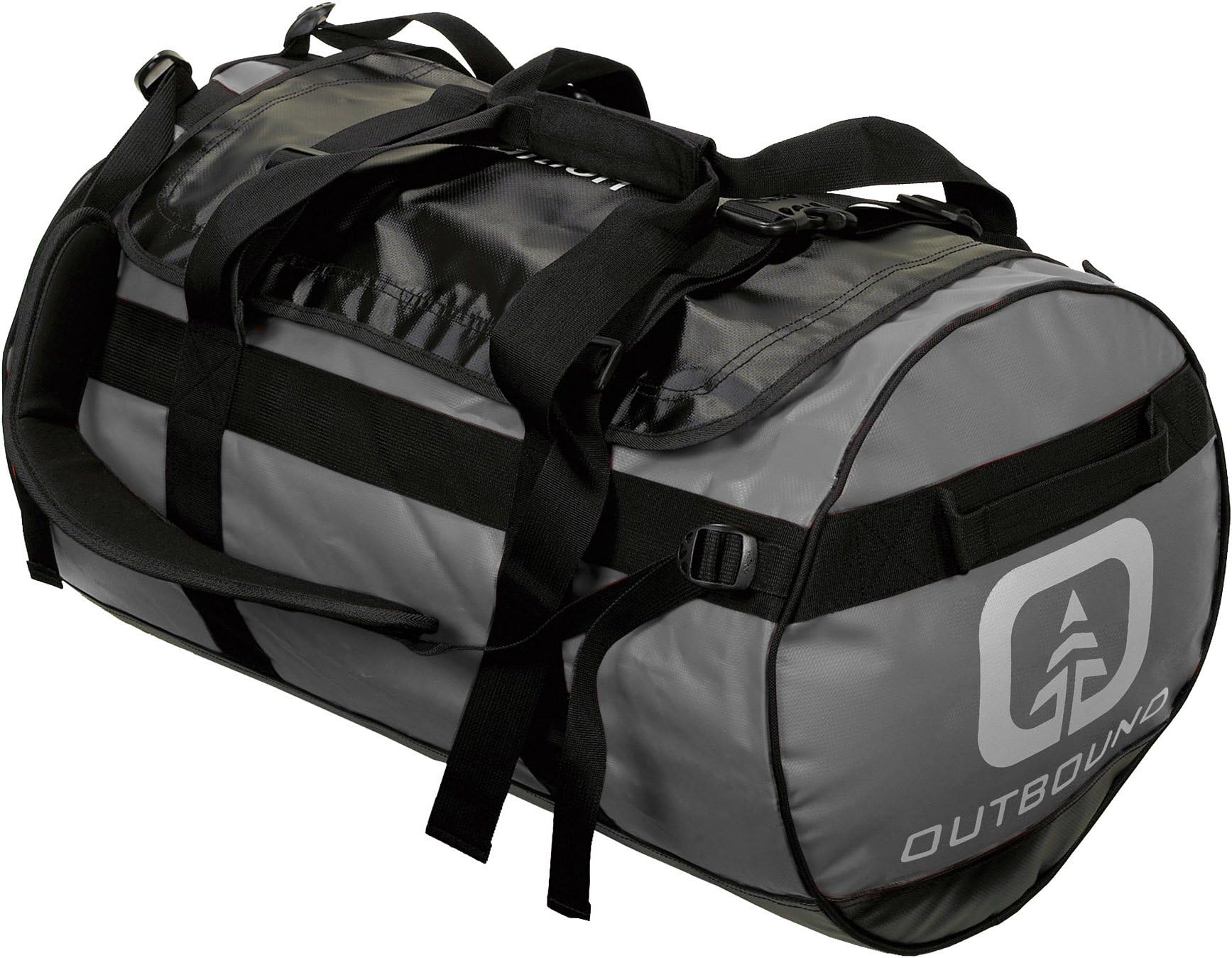 Heavy Duty PVC Splashproof 65 Liter Expedition Duffle (Grey, Medium)