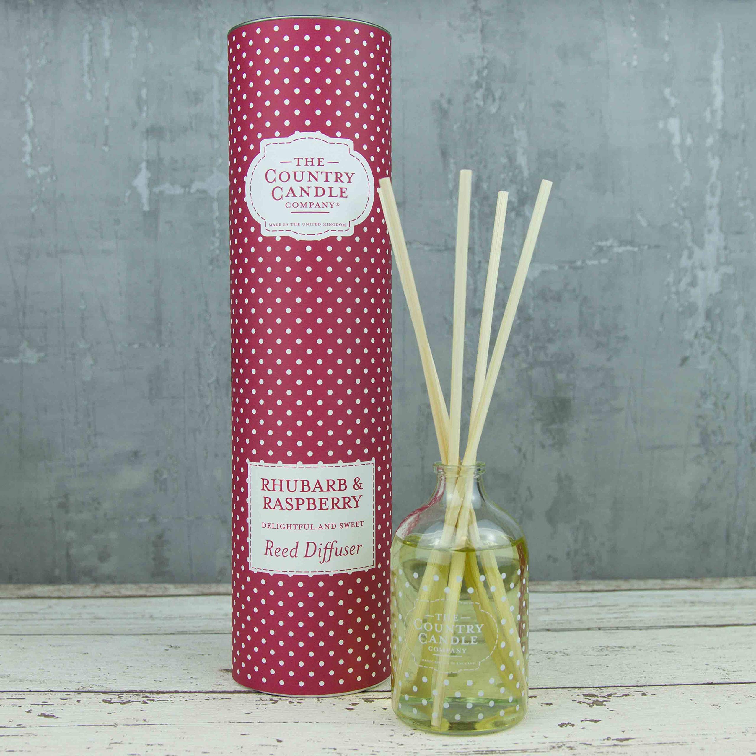 The Country Candle Company Rhubarb & Raspberry Polka Dot Wax Melt