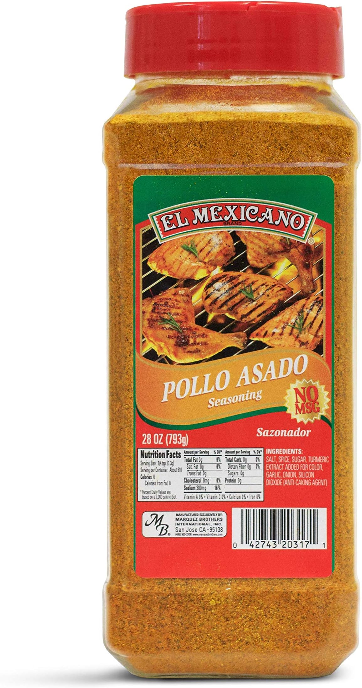 Pollo Asado Seasonings, 28 Oz (Pack 1)