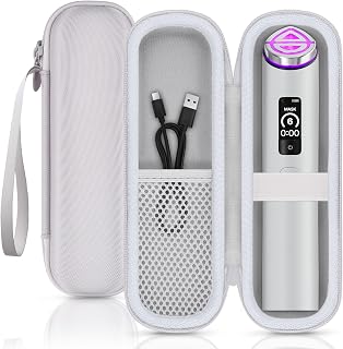 （ケースのみ）co2CREA 対応 Medicube メディキューブ ブースタープロ X2 オールインワン美顔器収納ケース ホワイト | 硬質EVA素材 衝撃吸収 防塵防滴 軽量コンパクト