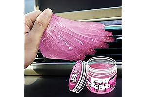 FiveJoy Pink Putty Cleaner: Effortless Car Interior Cleaning