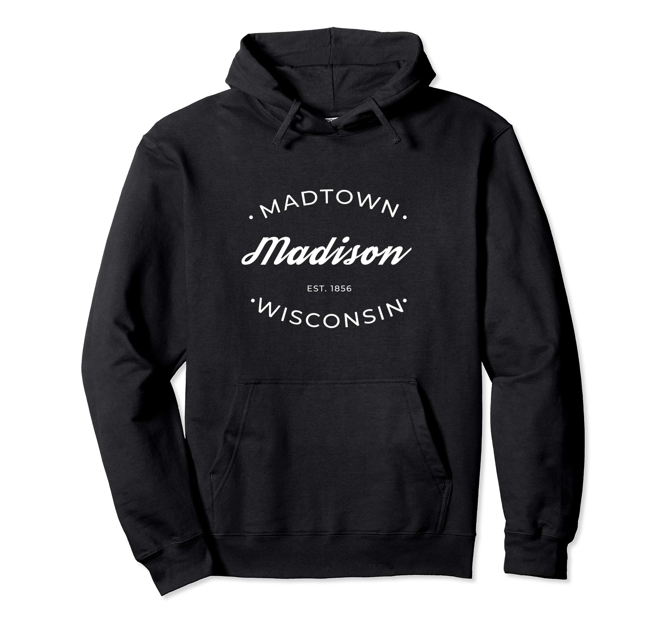 Madison Wisconsin Madtown Retro DesignHoodie Pullover Hoodie
