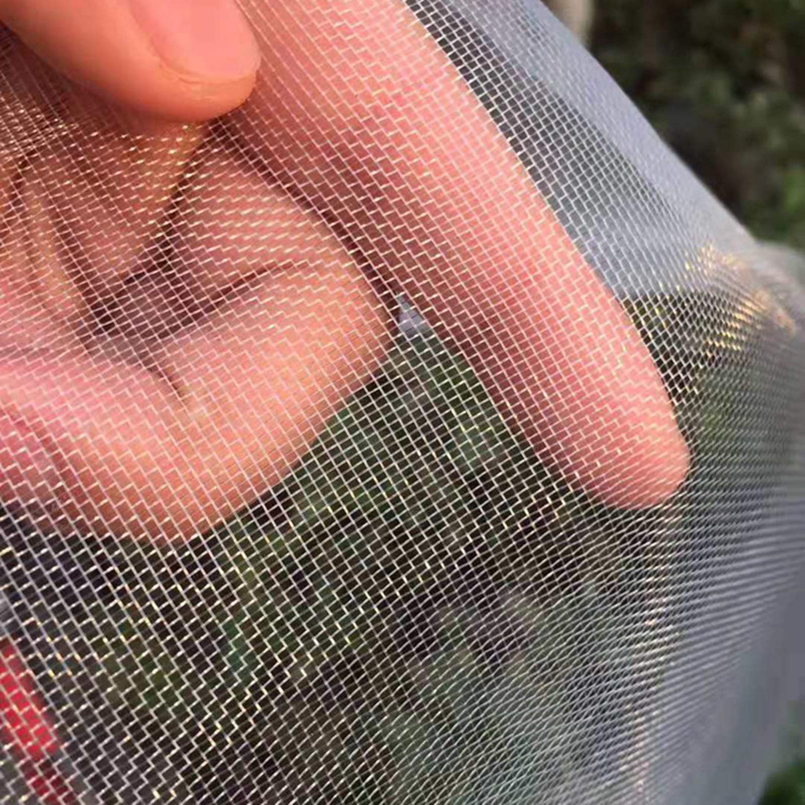 Red protectora para jardín, malla antipájaros, para plantas, red de jardín fina para flores, frutas y verduras, tamaño 5 x 10 m, control eficaz de plagas y protección de plantas
