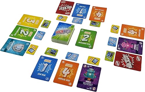 Miniatura 3 de Blue Ninja Studios HackBots Juego de cartas de estrategia de sabotaje, galardonado juego familiar para niños, preadolescentes, adolescentes y