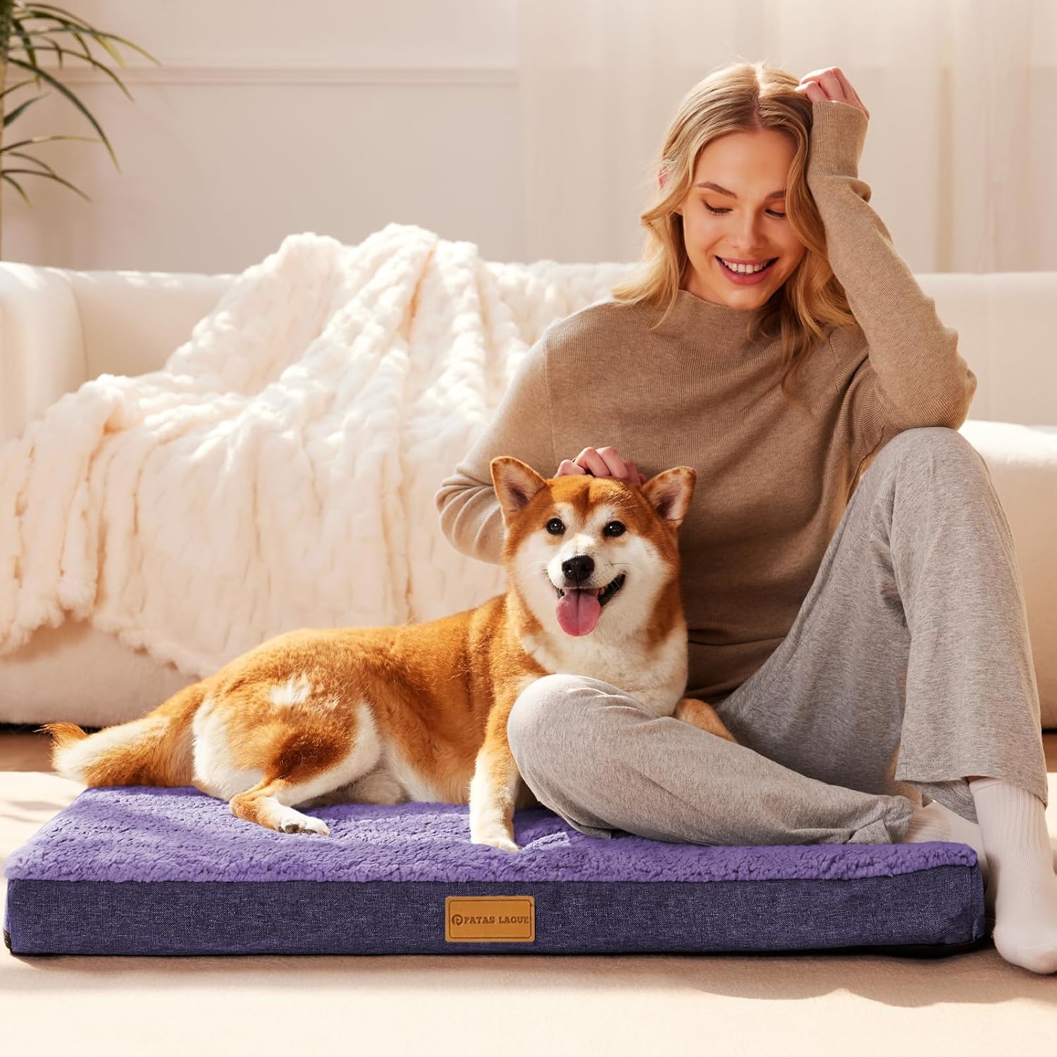 “Ultimate Comfort: Review of the Patas Lague Orthopedic Dog Bed for Small Dogs”