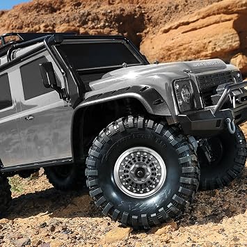 RC 1.9 Beadlock Wheels with Adjustable Offset for TRX4 SCX10