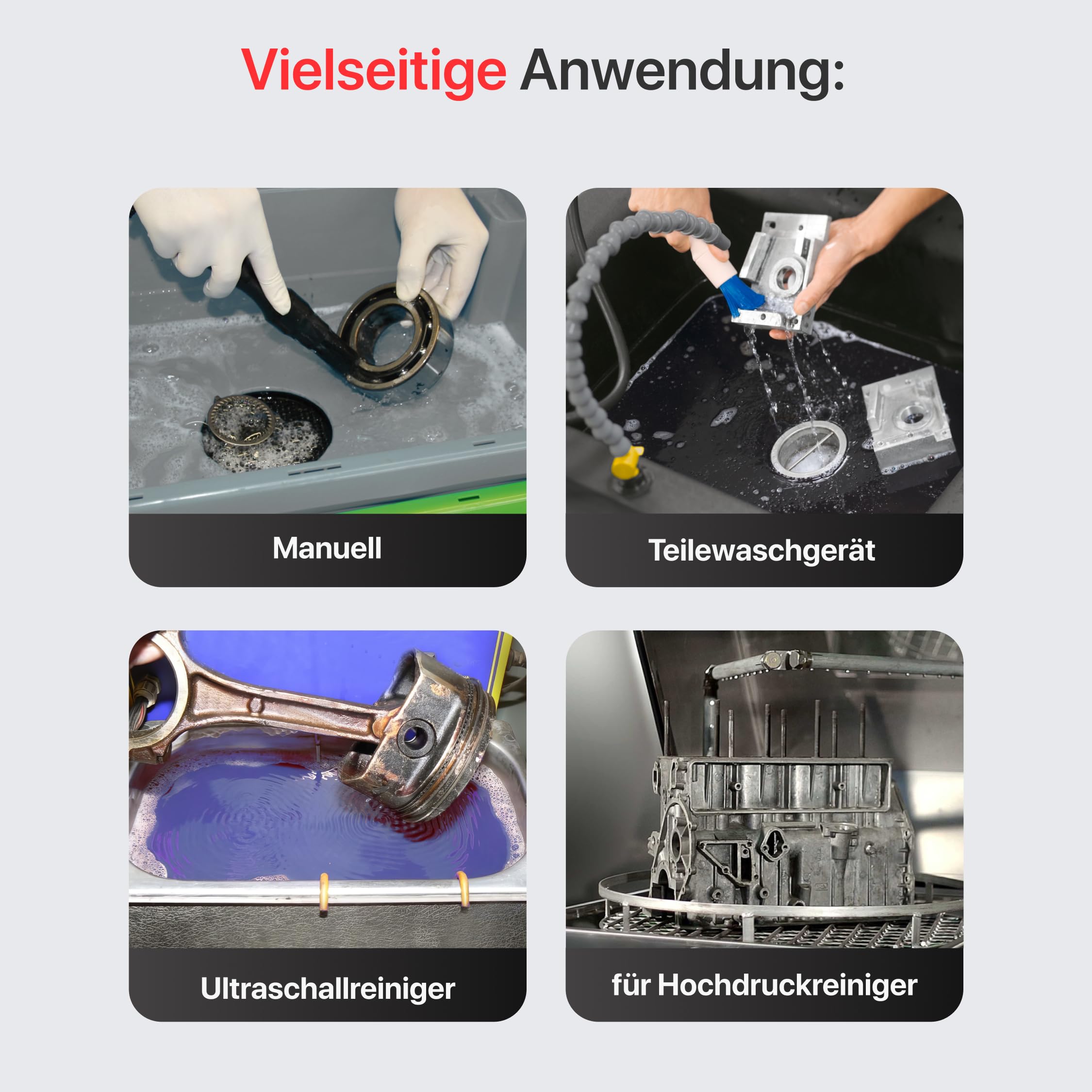 Element Ultraschallreiniger Aluminium 5 Liter Spezialreiniger Konzentrat Aluminiumreiniger