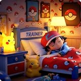 Slumbering Nights with Ash Campfire: Soothing Lullabies for Pokémon Dreams on Fire TV & Fire Tablet