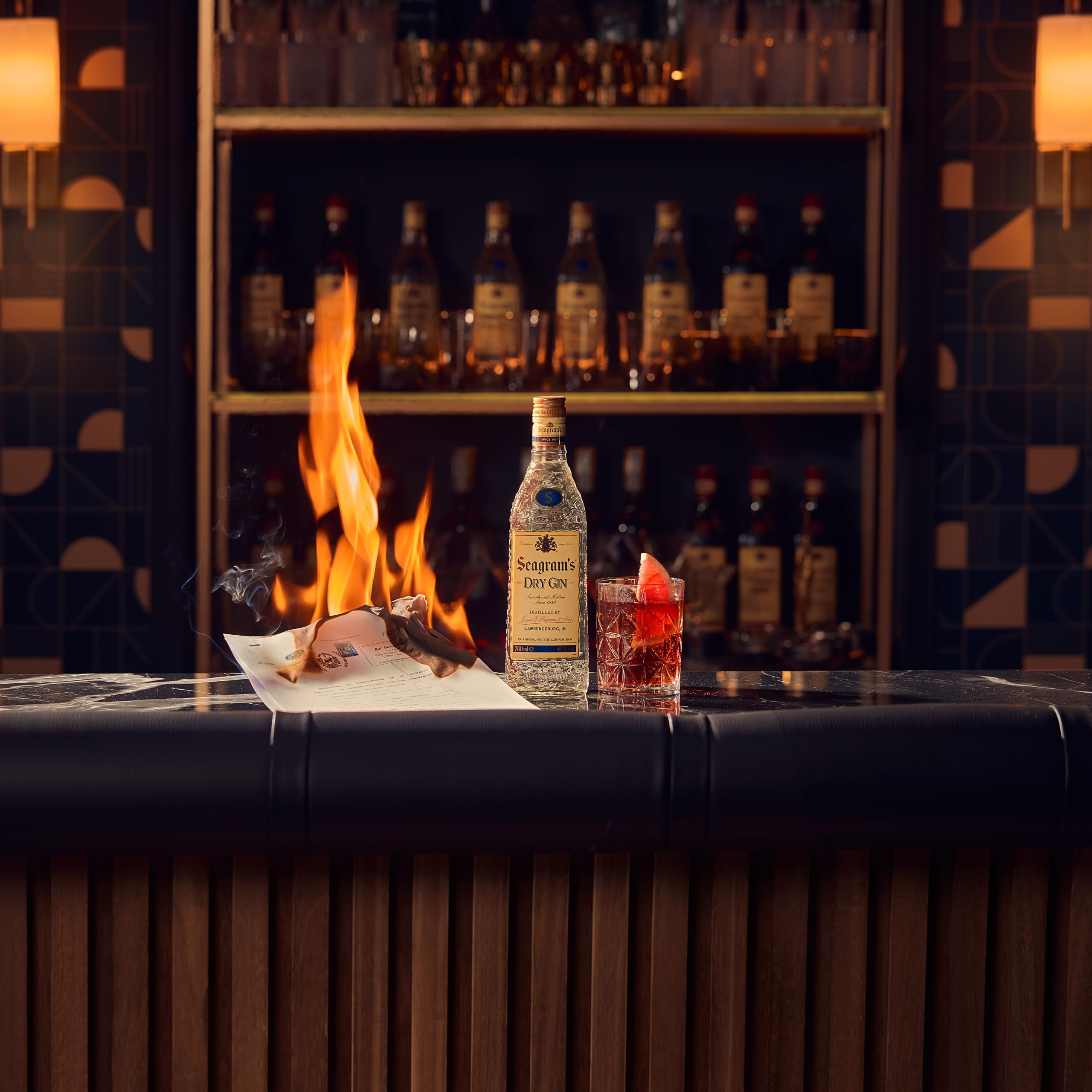 Seagram's Dry Ginebra Premium 700 ml