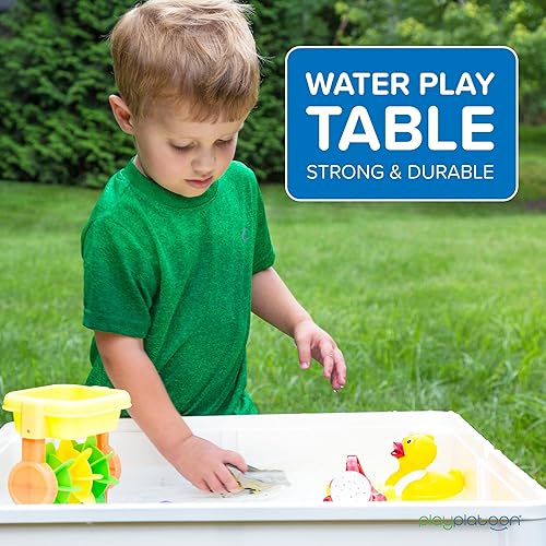 Miniatura 6 de Juego de mesa de actividades para niños Play Platoon  Tabla de bloques de construcción, mesa de manualidades y mesa sensorial con almacenamiento