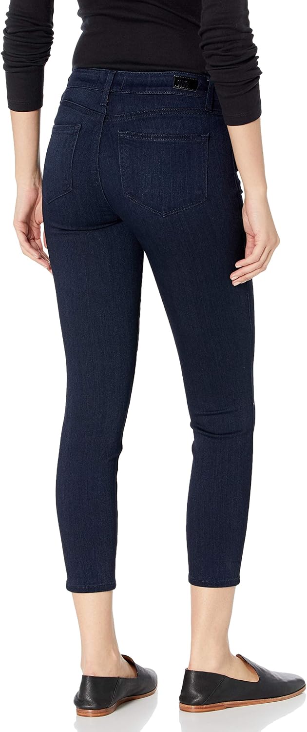 Paige Women's Verdugo Transcend Mid Rise Ultra Skinny Crop Jean
