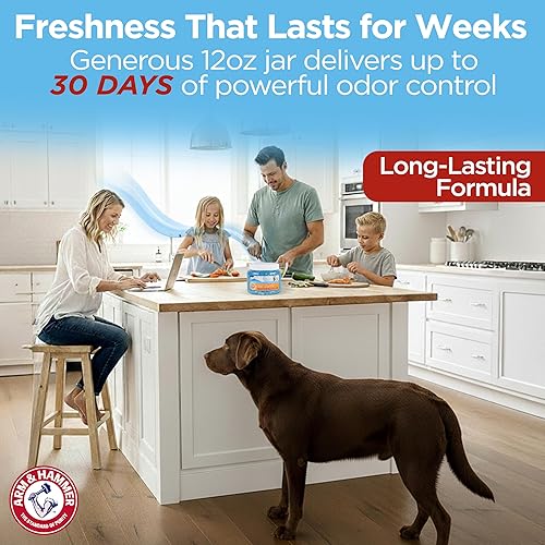 Vista 14 de Arm & Hammer Ambientador de gel – Eliminador de olores de mascotas con bicarbonato de sodio – Perlas de gel absorbentes de olores para gatos