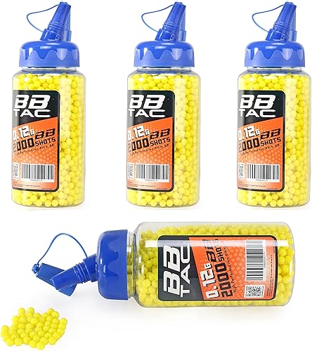 Miniatura 2 de BBTac 8000 Perfect Grade BB 0.00 oz pulido para la mejor precisión y velocidad en pistola de Airsoft