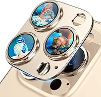 Vista 70 de Uyiton Protector de lente de cámara compatible con iPhone 17, no es fácil de romper, fuerte absorción, compatible con fundas, cubierta de pantalla