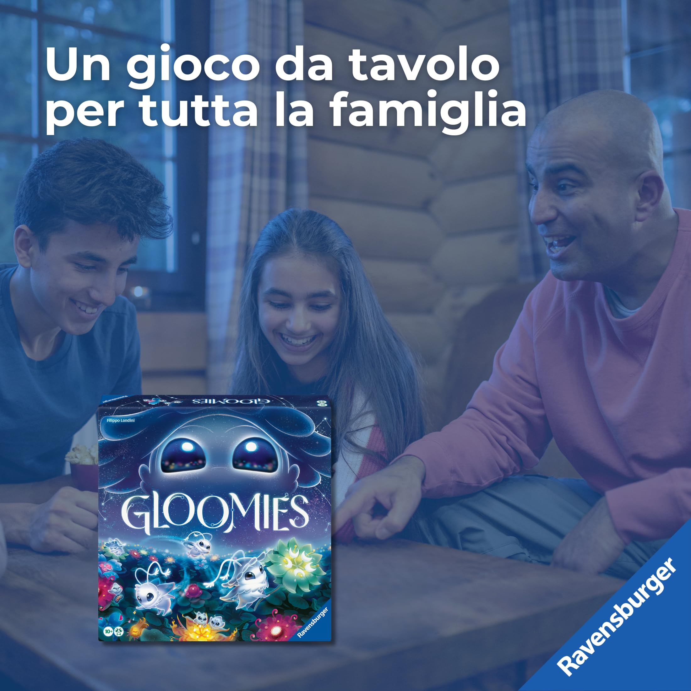 Ravensburger - Gloomies, Gioco da tavolo famiglia +10 anni, 2-4 giocatori