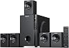 Bobtot Home Theater Systems Surround Sound System, 5.1 Wired Stereo Sound Speakers, 5.25 inch Subwoofer 600 Watts Peak Power Deep Bass Audio Stereo with FM Radio Bluetooth AUX DVD USB SD Input
