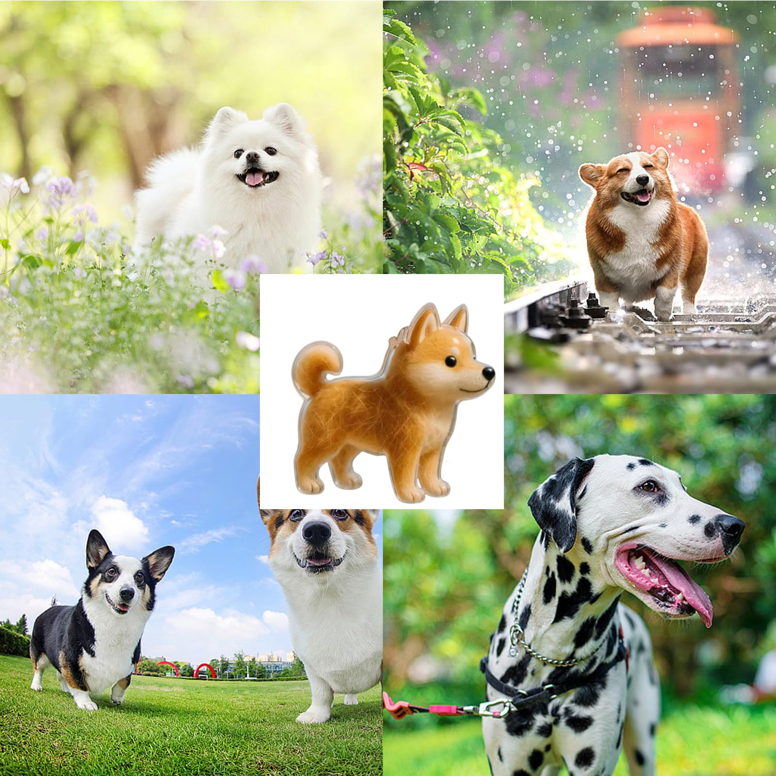 VelvetGlow Hundehaar-Sammler Schlüsselanhänger – Transparente Aufbewahrungsbox Für Tierhaare