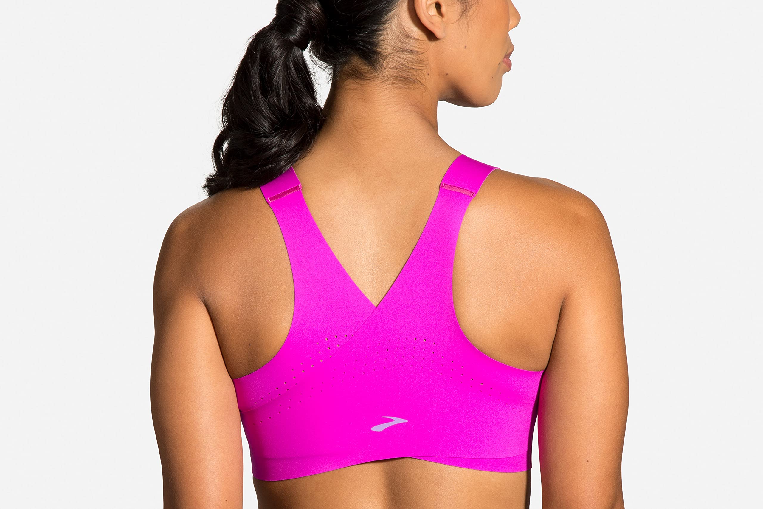 Brooks Dare - Reggiseno con cerniera incrociata