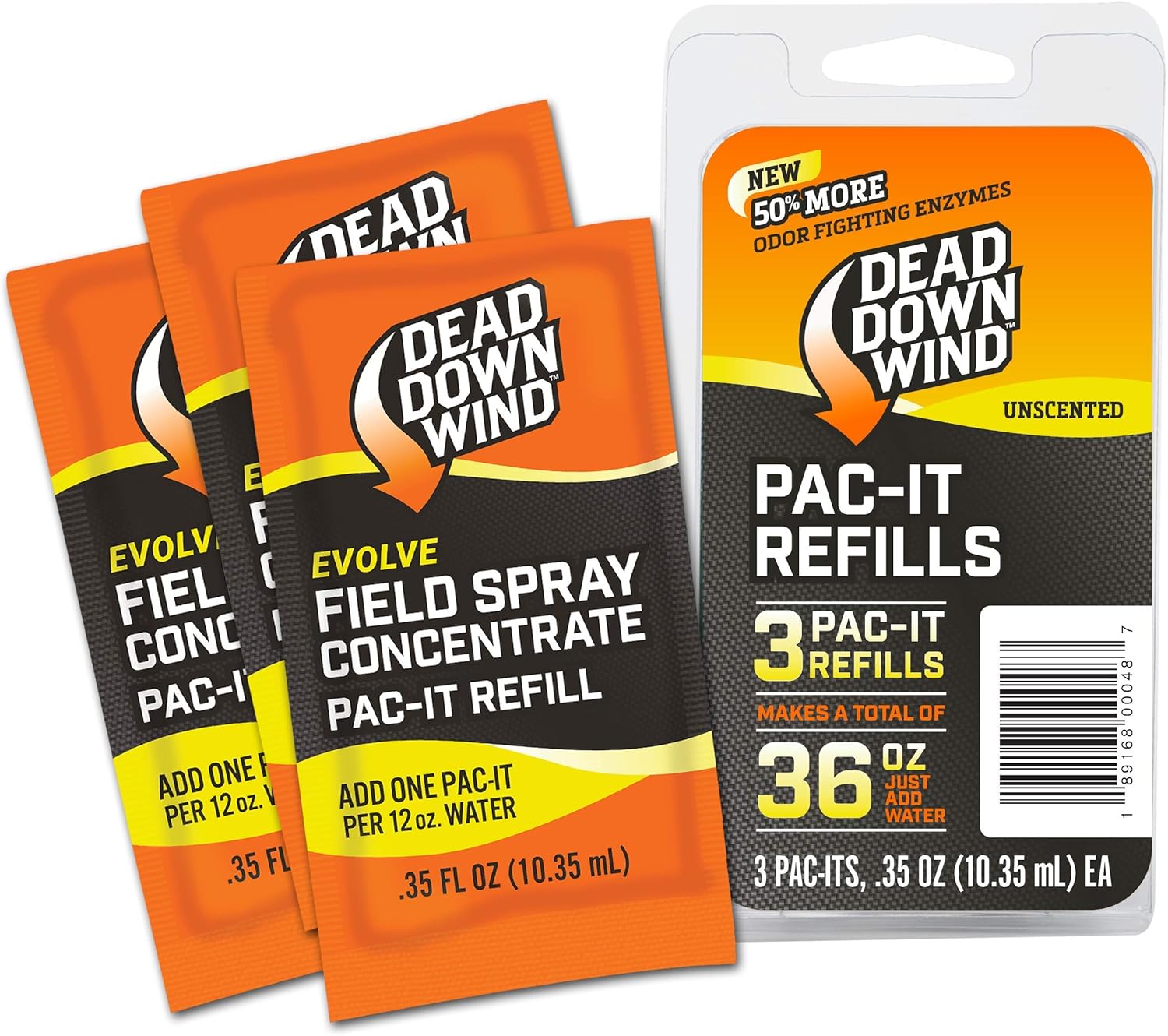Dead Down Wind Evolve Field Spray Concentrate, 3 PacIt