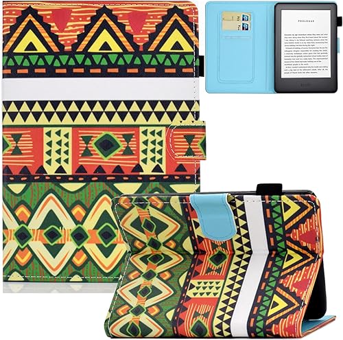 Miniatura 8 de Funda para Kindle (10ª generación 2019), piel sintética, delgada, ligera, con funda protectora inteligente de encendido y apagado automático para