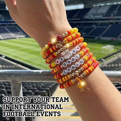 Soccer Bracelet for World Cup Sports Events Sports Game Team Coach International Match