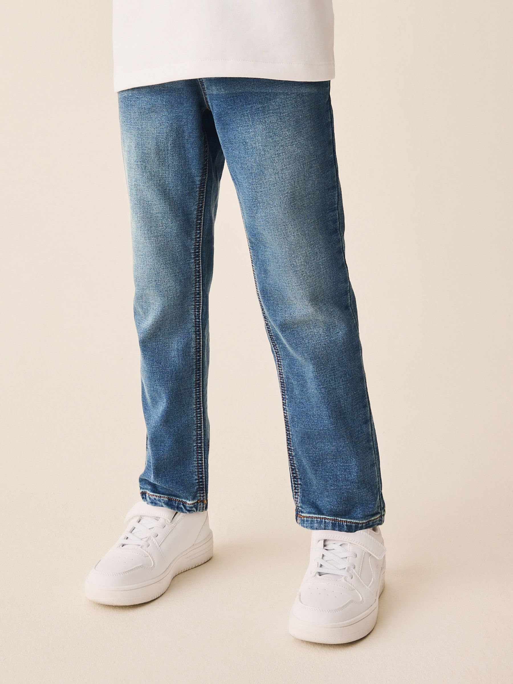 NEXT Garçon Jean Stretch Standard à Taille élastique