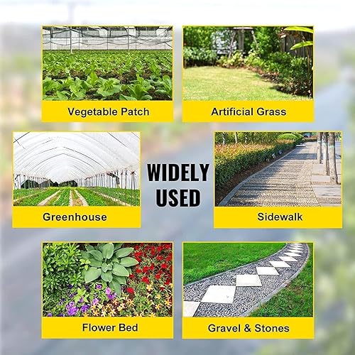 Miniatura 7 de Garvee 01 Weed Barrier - Tela de paisaje, color negro