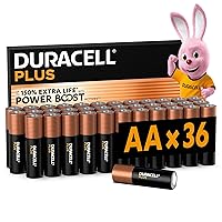 DURACELL Batterie Plus AA (Confezione da 36)