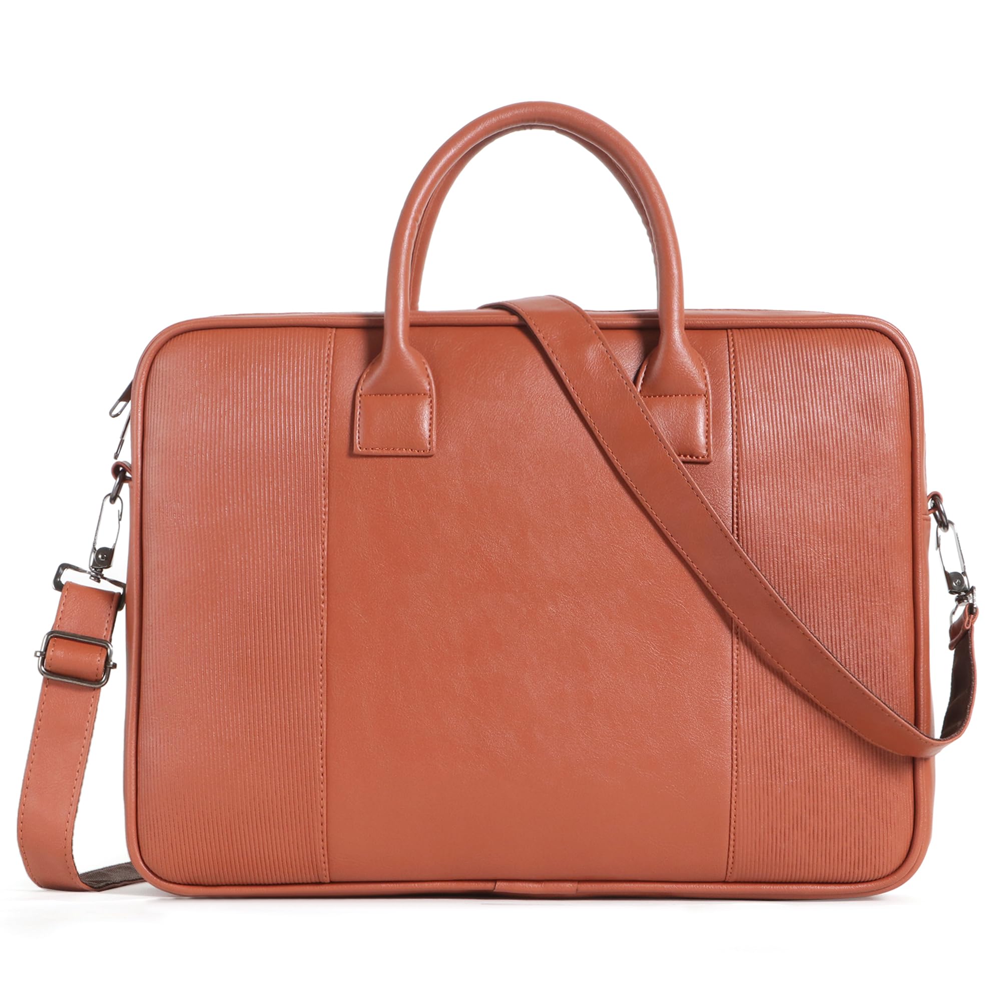 bagneeds Premium Leather Laptop Tote Bag for Women, Professional Work Bag with Padded Laptop Compartment, Large Capacity Office Handbag, Business Travel Tote with Organizer Pockets-picture-23