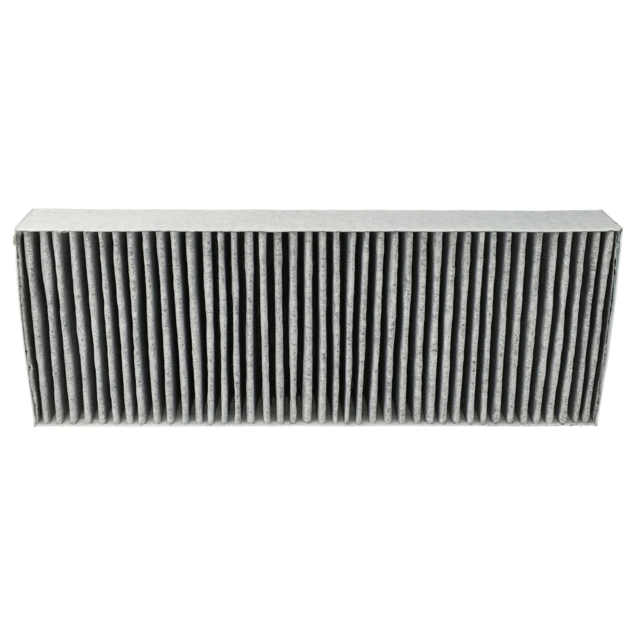 vhbw 6 x filtr z węglem aktywnym zastępuje Bora BAKFS-002, BAKF-001, BAKFS do okapów kuchennych - 34 x 12,2 x 4,25 cm