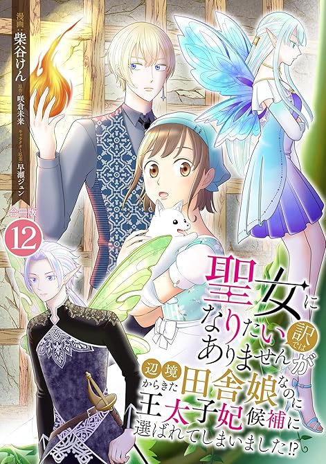 『聖女になりたい訳ではありませんが　辺境からきた田舎娘なのに王太子妃候補に選ばれてしまいました!?【合(略)』の表紙イラスト 電子書籍 漫画