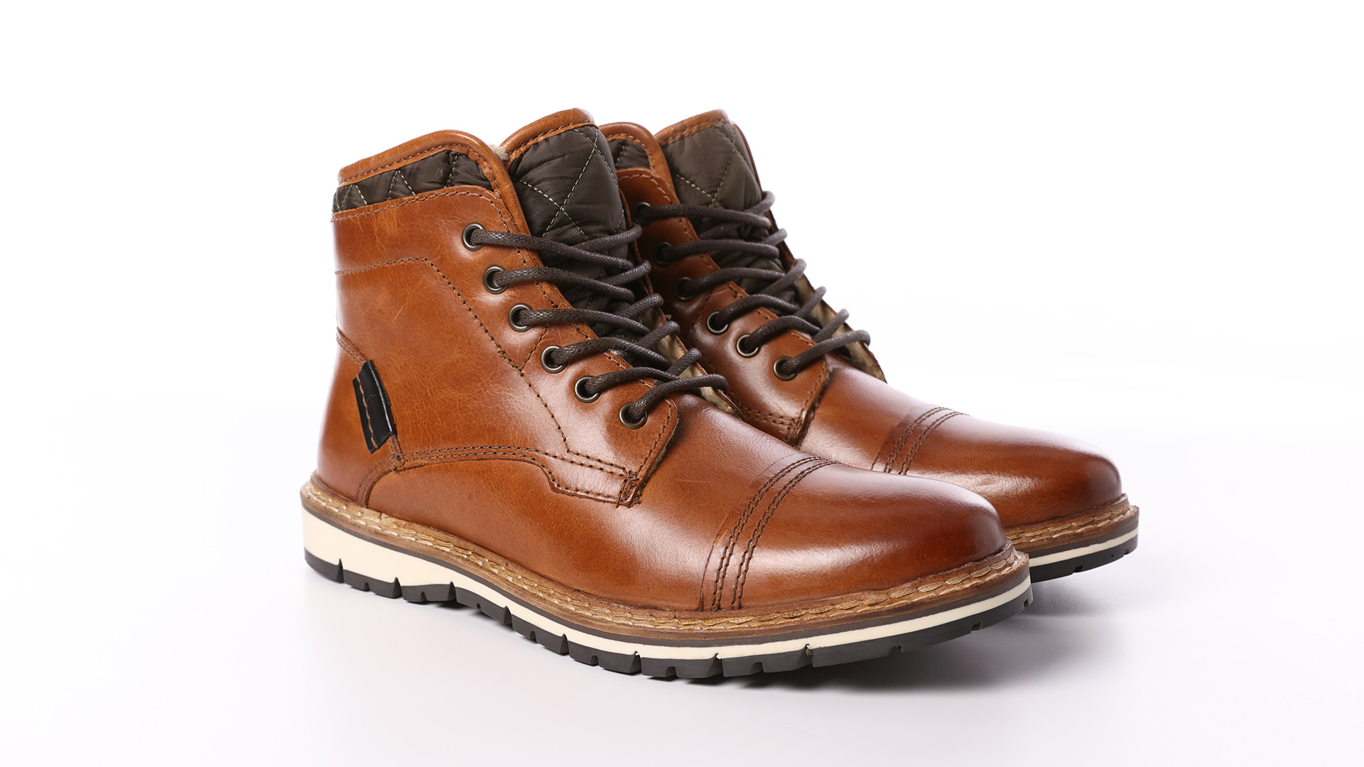 Amazon.com | Franco Fortini Blake - Men's Leather Round Toe Lace