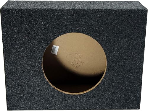 Miniatura 6 de American Sound Connection 110TRUCK Single 10" Standard Cab Truck Sub Box 5/8" MDF, Kicker 43C104 Comp C10 Serie 10 Sub, HA-A400.1 Clase D Mono 800