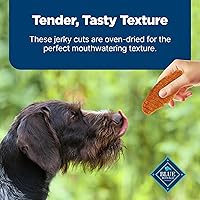Vista 6 de Blue Buffalo Nudges Jerky Cuts - Golosinas naturales para perros, pato, 10 onzas