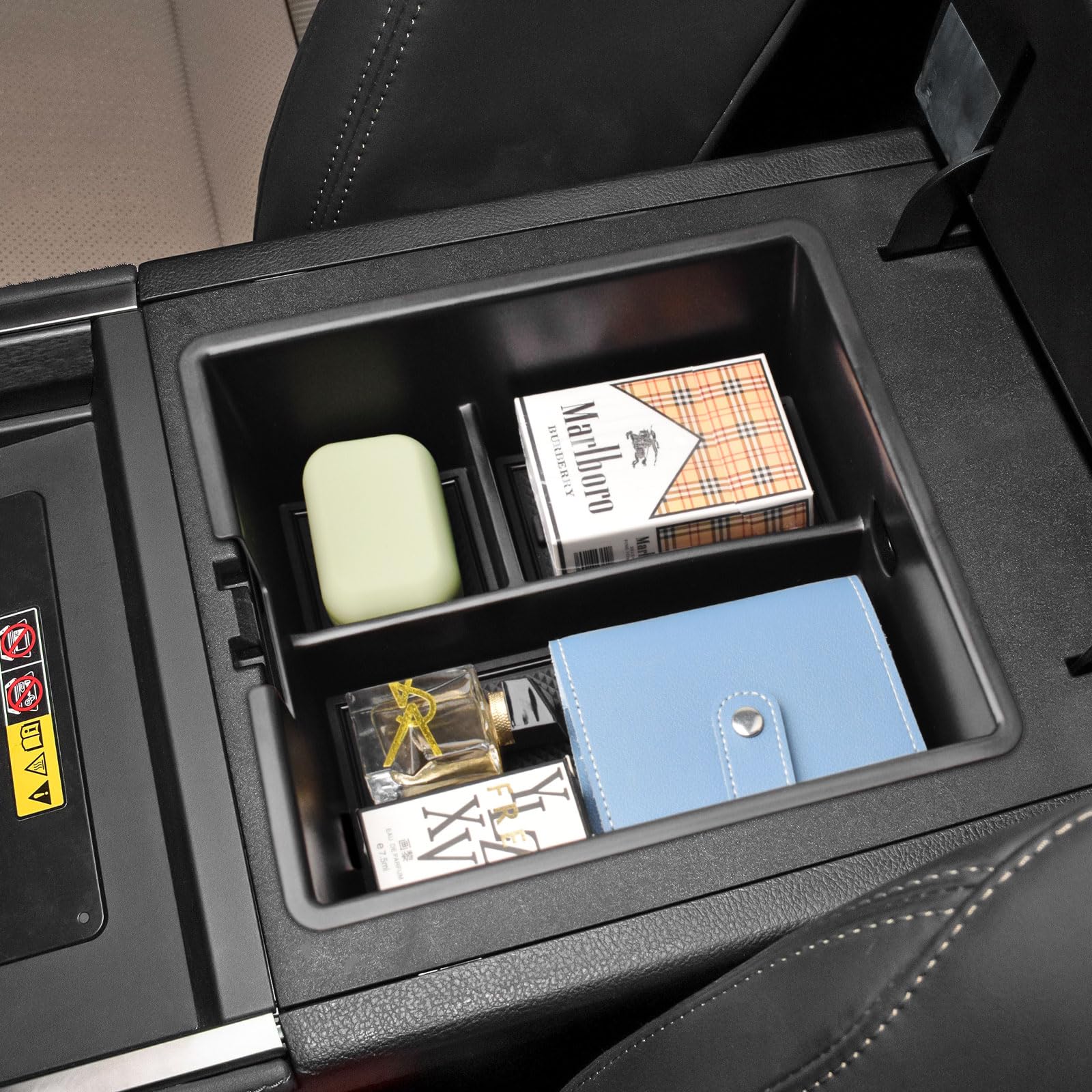 ABS Storage Box YIBEICO Center For 2024 Toyota Land Cruiser & Lexus GX ...