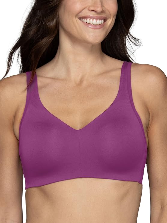 Vanity Fair Women's Beauty Back Smoothing Wireless Bra, Comfort and Support, Simple Sizing Available S-3xl