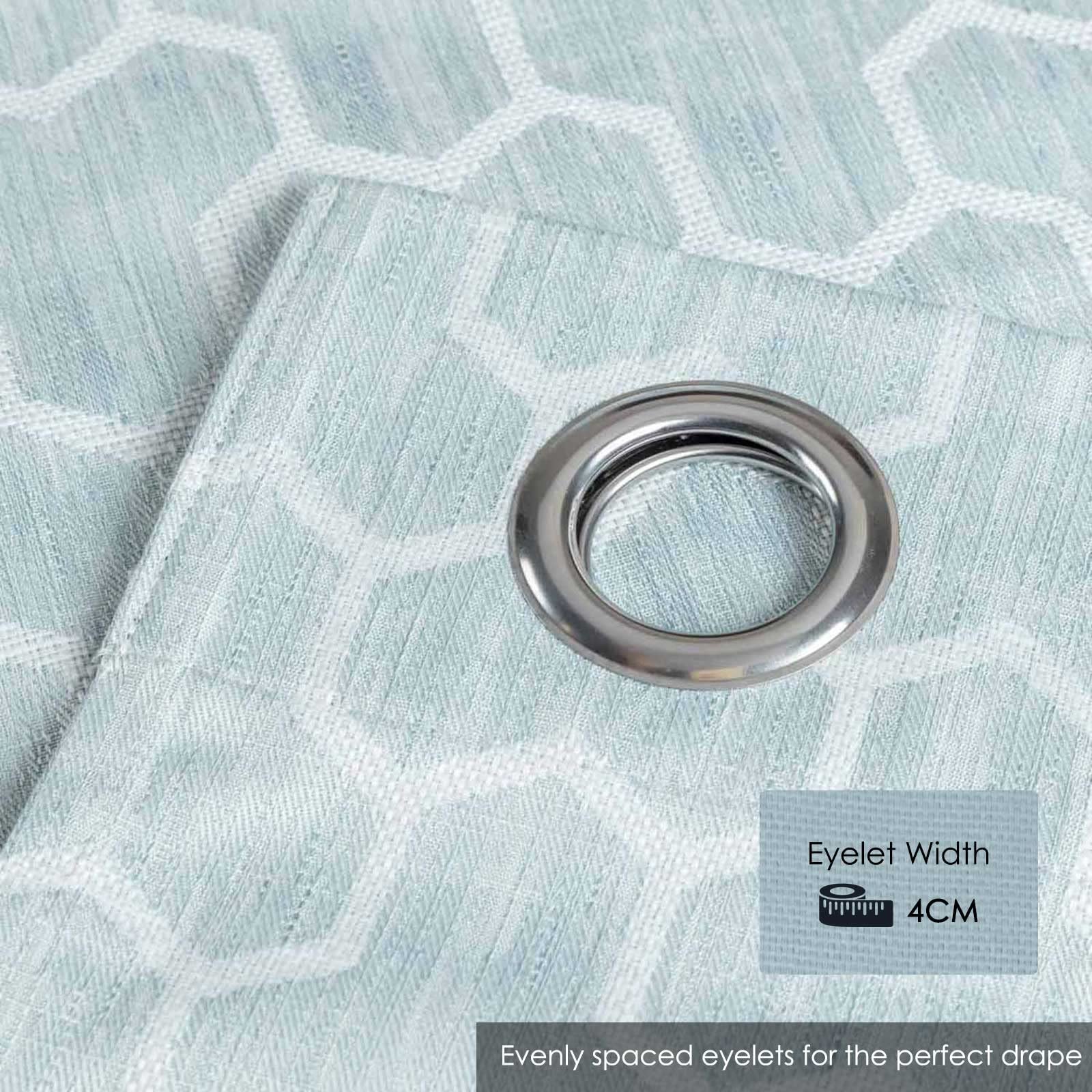 Homescapes rosa pastello con asole, coppia di tende oscuranti Herringbone chevron strutturato retro geometrico design free Swatches., Poliestere, Pastel Pink, Curtain Pair 90x72
