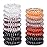 Teqifu Hair Ties, 17 Pack Spiral Coils for Thick and Thin Hair - No Crease Ponytail Holders for Women and Children