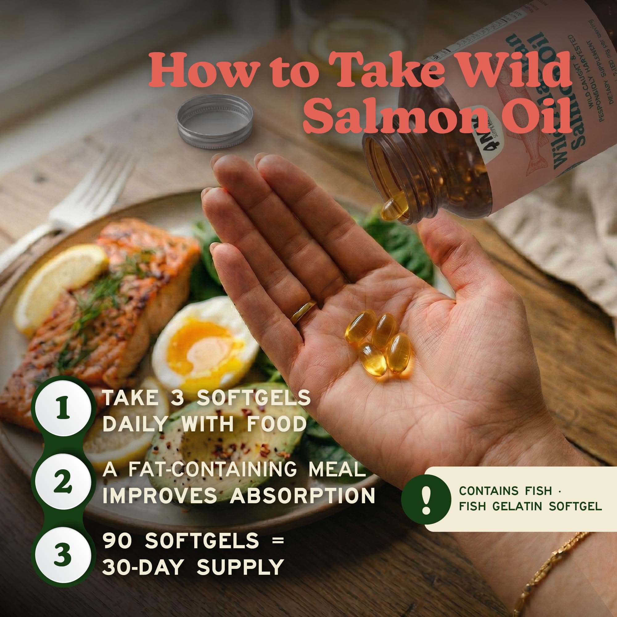 MK Supplements Wild Alaskan Sockeye Salmon Oil, Omega-3 EPA DHA — Amazon image 7