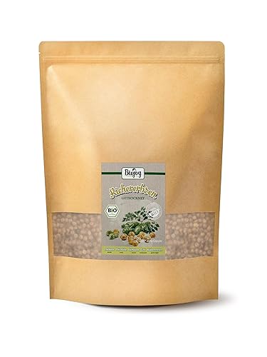 Biojoy BIO-Kichererbsen (2,5 kg), getrocknet und ganz, ungeröstet
