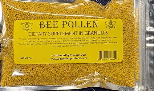 Polen de abeja 100% puro y natural gránulos de polen de abeja 7 oz