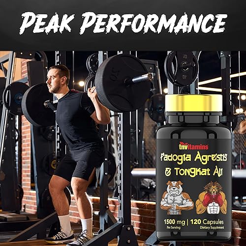 Miniatura 4 de Tongkat Ali para hombres 1200 mg x 120 cápsulas  También conocido como raíz de Longjack  Suplemento Tongkat Ali 100% natural y ultra potente