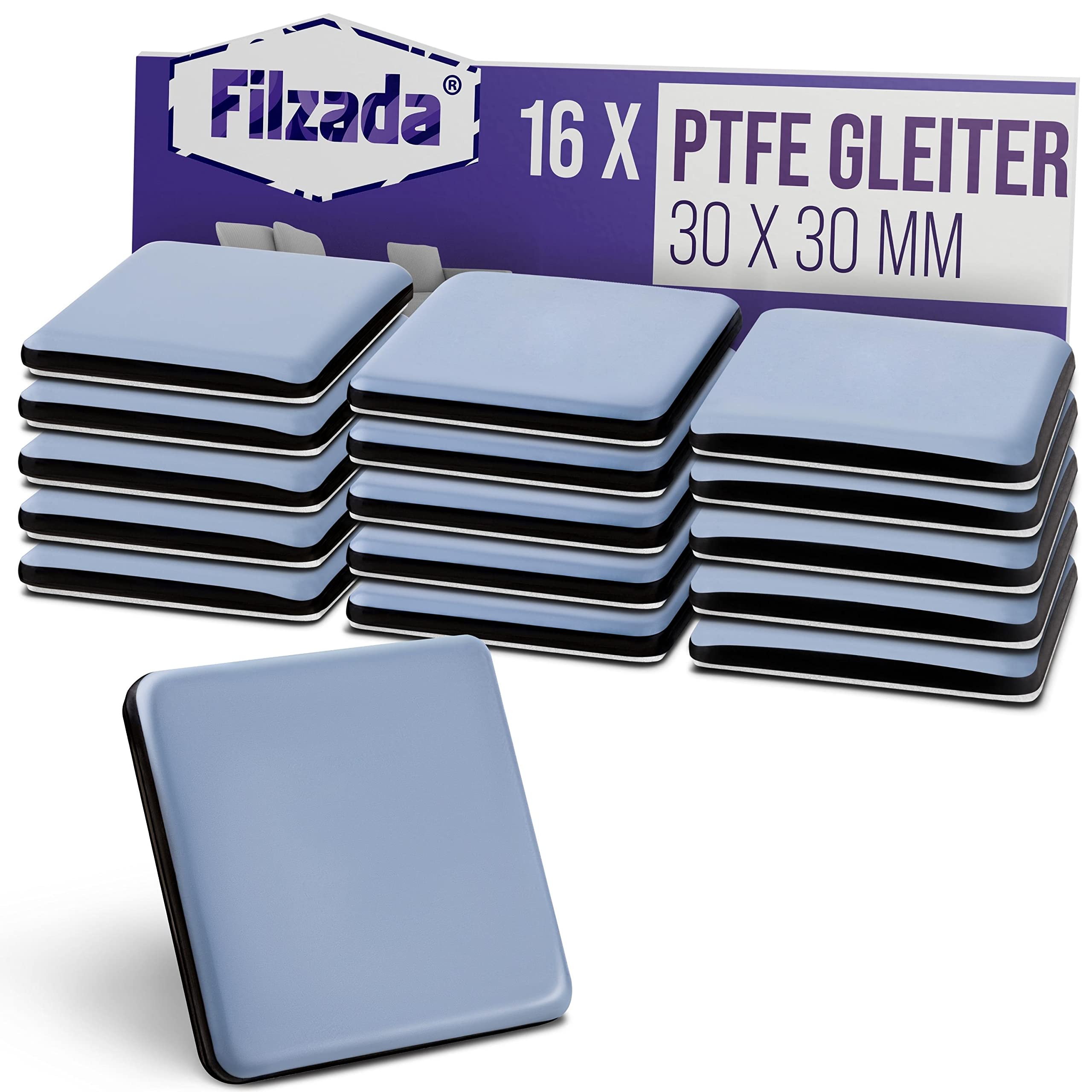 Furniture Gliders Pack Of 16 Teflon Self-Adhesive Diameter 40 Mm Round - View #12