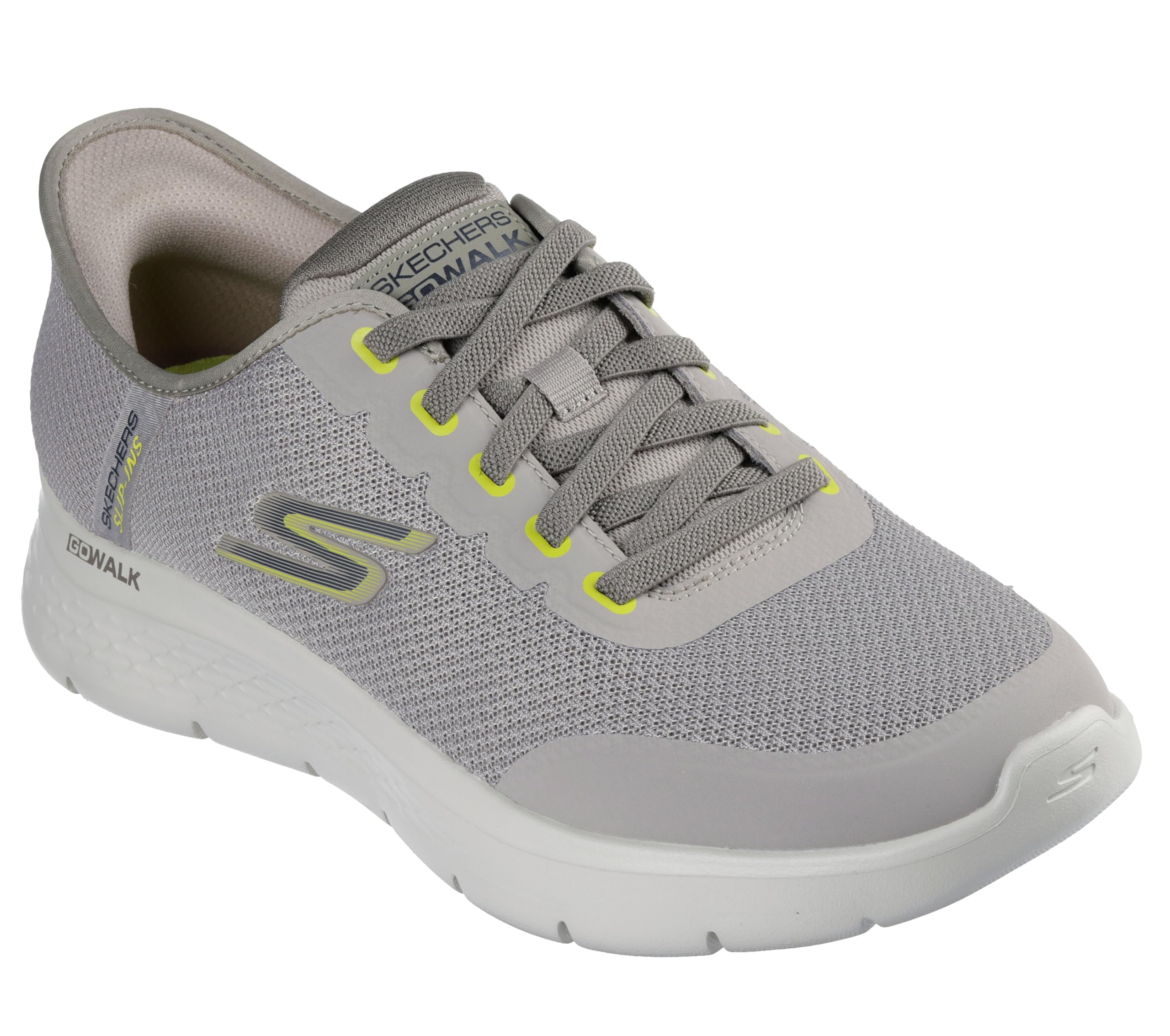 Skechers Uomo Go Walk Flex Netro Slip-in ALLENATRICE