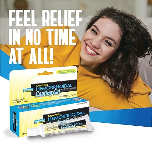 Miniatura 8 de Natureplex Gel refrescante anestésico hemorroidal con aloe calmante (paquete de 6)